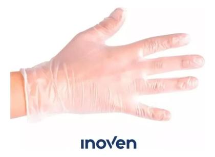 Imagem de Luva De Vinil Procedimento Não Cirúrgico Inoven Sem Pó Tamanho P Caixa Com 100 Und