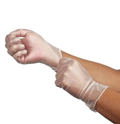 Imagem de Luva De Vinil Sem Pó Não Uso Médico 100 Unidades Inoven