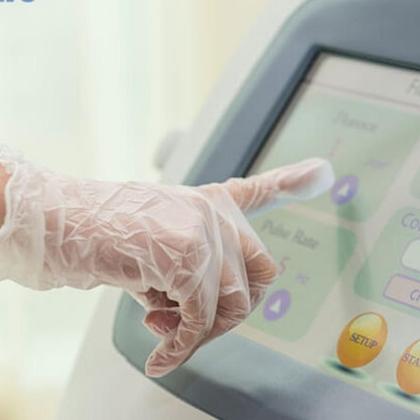 Imagem de Luva Descartável de Procedimento Vinil Sem Pó P M G 100un Descarpack