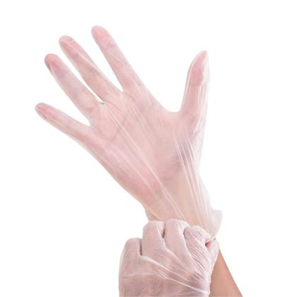 Imagem de Luva Descartável de Procedimento Vinil Sem Pó P M G 100un Descarpack