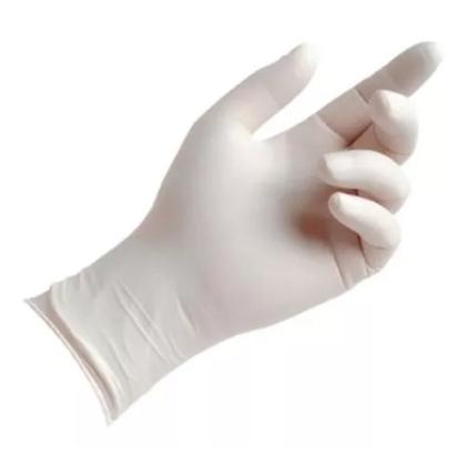 Imagem de Luva Descartável Látex Procedimento com Pó Tam M 100unid