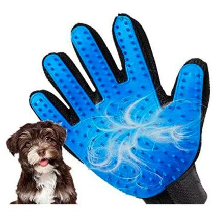 Imagem de Luva Escova Pet Magnético Tira e Remove Pelos Cães e Gatos