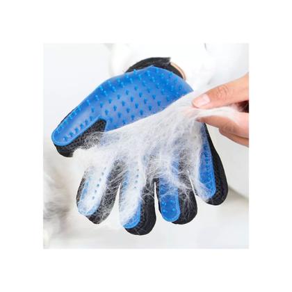 Imagem de Luva Escova Pet Magnético Tira e Remove Pelos Cães e Gatos