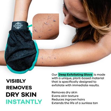 Imagem de Luva Esfoliante Dermasuri Deep Exfoliating - Pacote com 2