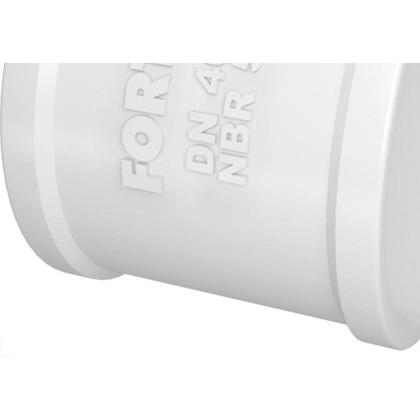 Imagem de Luva Esgoto Fortlev 75Mm - Kit C/10 Pecas