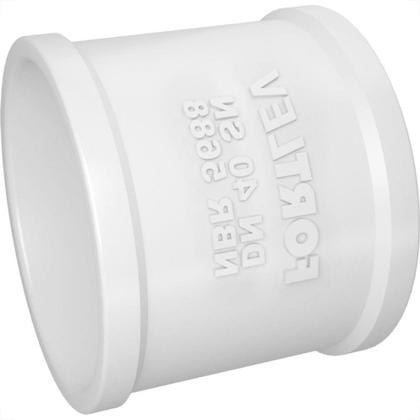 Imagem de Luva Esgoto Fortlev 75Mm - Kit C/10 Pecas