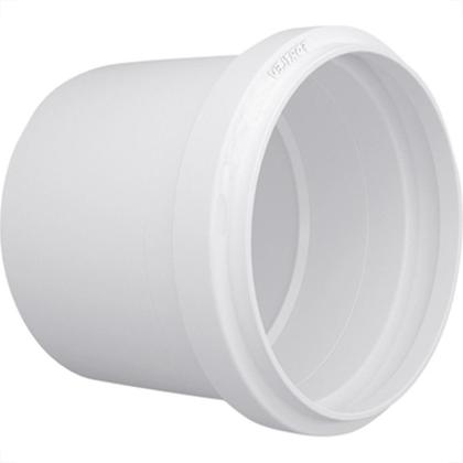 Imagem de Luva Esgoto Fortlev Reducao 50 X 40 Branco - Kit C/20 Unidades