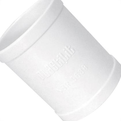 Imagem de Luva Esgoto Plastilit 40 X 40 Branco - Kit C/50 Unidades