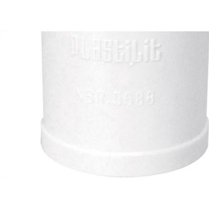 Imagem de Luva Esgoto Plastilit 40 X 40 Branco - Kit C/50 Unidades