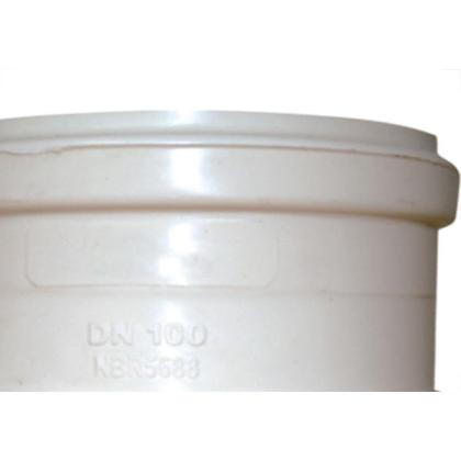 Imagem de Luva Esgoto Shiva 100 X 100 Branco - Kit C/5 Unidades