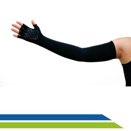 Imagem de Luva Extra Longa de Proteção Solar FPU50+  Antiderrapante- Par - Flambé - Cód. LV-012