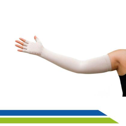 Imagem de Luva Extra Longa de Proteção Solar FPU50+  Antiderrapante- Par - Flambé - Cód. LV-012