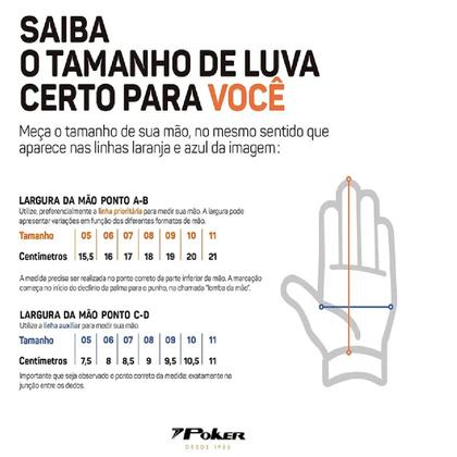 Imagem de Luva Futebol De Campo Poker Training Basic Junior - Infantil