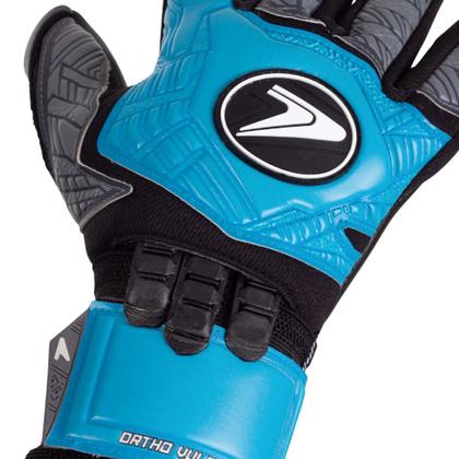 Imagem de Luva Goleiro Campo Poker Ortho Vulcan C/ Talas De Proteção