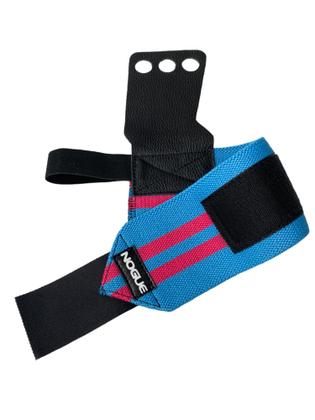 Imagem de Luva Grip Com Munhequeira palmar em couro Cross Training NOG