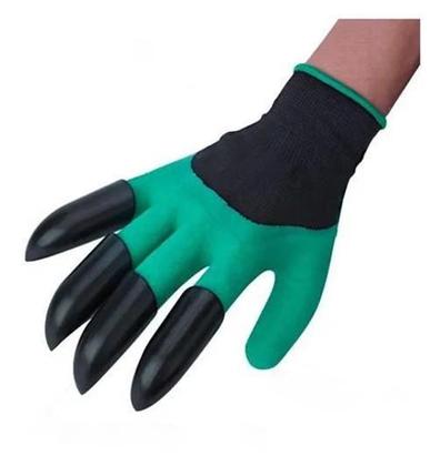 Imagem de Luva Jardinagem Com Garra Protege Cava E Planta