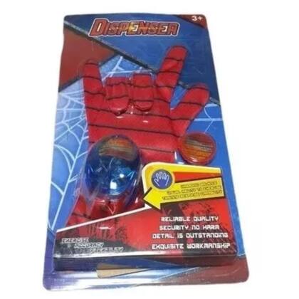 Imagem de Luva Lança Disco Homem Aranha Infantil Criança