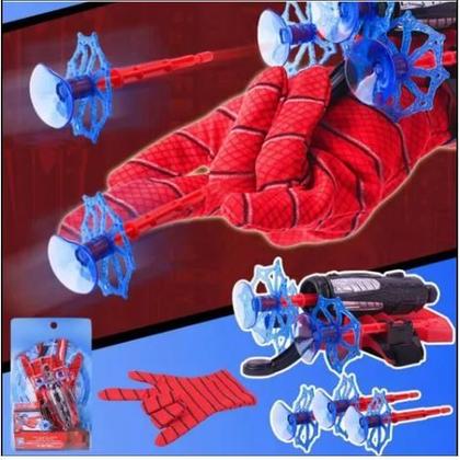 Imagem de Luva Lança Teia Homem Aranha Lançador Dardo Brinquedo Menino