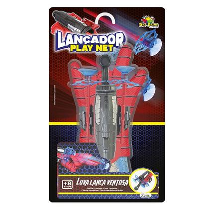 Imagem de Luva Lança Teia Homem Aranha Luva Lança Dardos Ventosa Brinquedo Infantil Dardos Teia