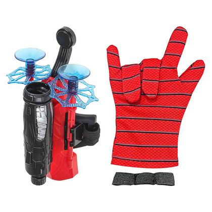 Imagem de Luva Lança Teia Homem Aranha Luva Lança Dardos Ventosa Brinquedo Infantil Dardos Teia