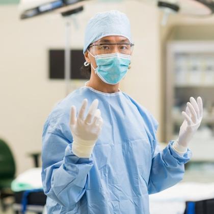 Imagem de Luva Látex Cirúrgica Estéril Descarpack com Pó 50 Pares 100 unidades