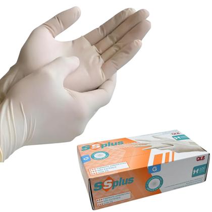 Imagem de Luva latex "g" com pó c/100 - ssplus
