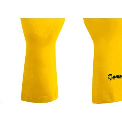 Imagem de Luva Latex Imbat Forrada Amarela 07