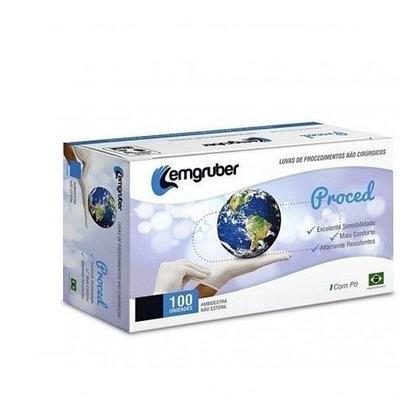 Imagem de Luva Latex "PP" Com Pó 100 Unidades Lemgruber