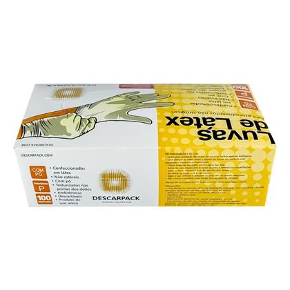Imagem de Luva látex proc. não cirúrgico c pó descarpack 500un tam m