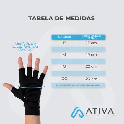 Imagem de Luva Longa Com Proteção Solar Preto Flexsport
