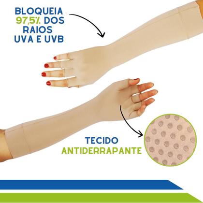 Imagem de Luva Longa para Proteção Solar Fpu50+ Par New Form