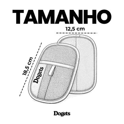 Imagem de Luva Mágica Tira Pelos Pet Reutilizável Removedor de Pelos Gato Cachorro Roupas Sofá Estofados Cama Carro Anti Fiapos Preto