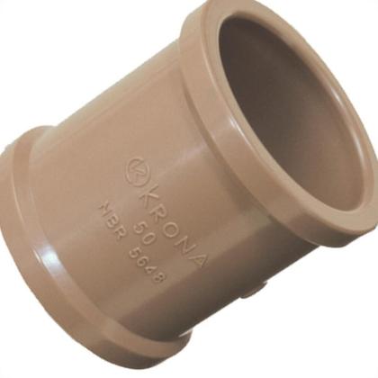 Imagem de Luva Marrom Krona Liso Liso 32Mm 437 - Kit C/25