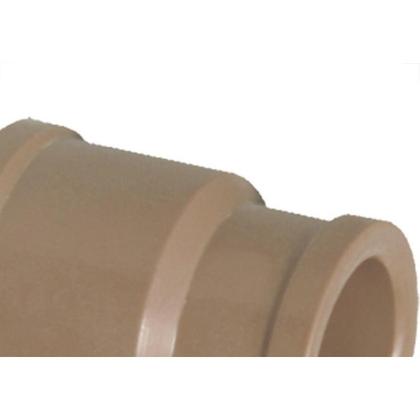 Imagem de Luva Marrom Krona Liso Liso Reducao 25Mm X20Mm 450 - Kit C/50