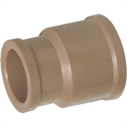 Imagem de Luva Marrom Krona Liso Liso Reducao 25Mm X20Mm 450 - Kit C/50