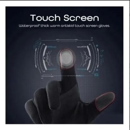 Imagem de Luva Moto Térmica Touch-screen Resistente A Chuva E Frio