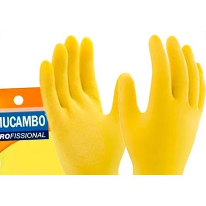Imagem de Luva Mucambo Forrada Amarela ,M