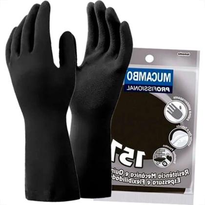 Imagem de Luva Mucambo P/Pedreiro.Preta .G