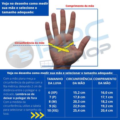 Imagem de Luva Multi Tato Ca Oculos Proteção Epi Ampla Visão Sobrepor Manutenção Segurança Trabalho Pedreiro
