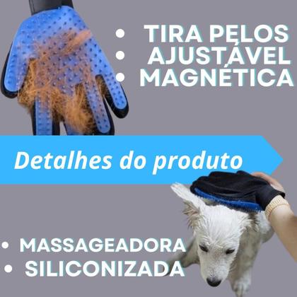 Imagem de Luva Nano Magnética Removedora De Pelos Animais - Cor ul