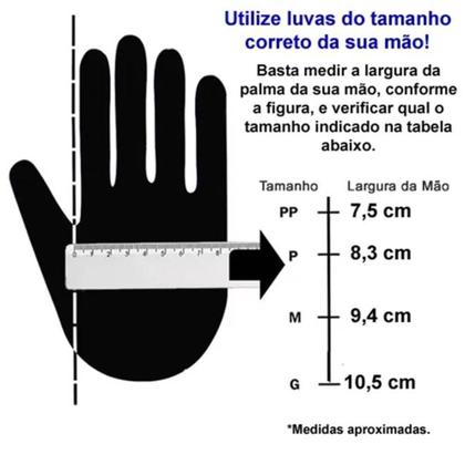 Imagem de Luva Nitrílica de Procedimento Azul G Sem Pó 100 Unidades Medix