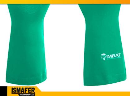 Imagem de Luva Nitrílica Verde C/forro Limpeza E Produtos Químicos