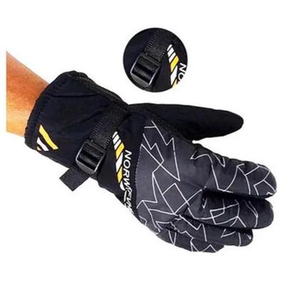 Imagem de Luva Norwtfvhe Para Motoqueiro Forrada Frio Inverno Alta Qualidade Marrom XM31235MA