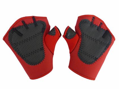 Imagem de Luva para Academia Luva com Polegar de Neoprene Vermelho