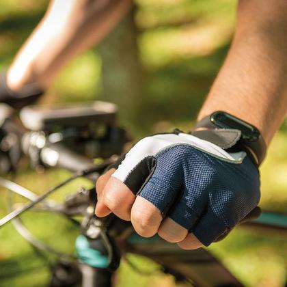 Imagem de Luva para Ciclismo e Speed Tricolor Unisex Tamanho P TRAMONTINA