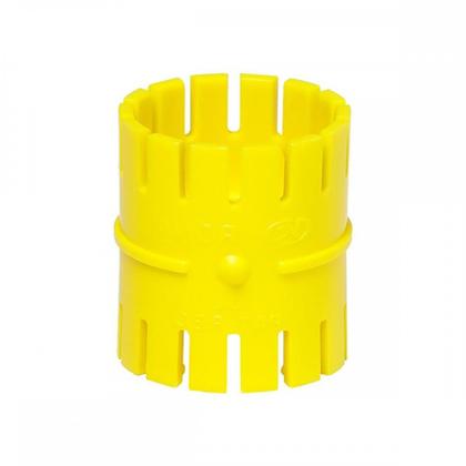 Imagem de Luva Para Conduite Pvc Krona Amarela   3/4'' ./ Kit Com 50 Peças