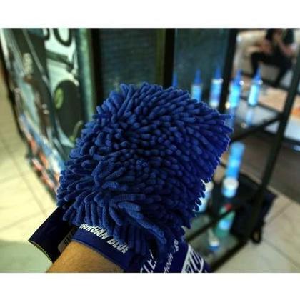 Imagem de Luva Para Lavagem De Bike Morgan Blue Cleaning Microfibra