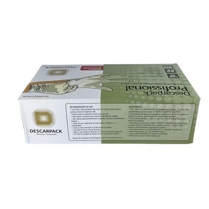 Imagem de Luva Procedimento Não Cirúrgico Látex Pó Descarpack 100Un