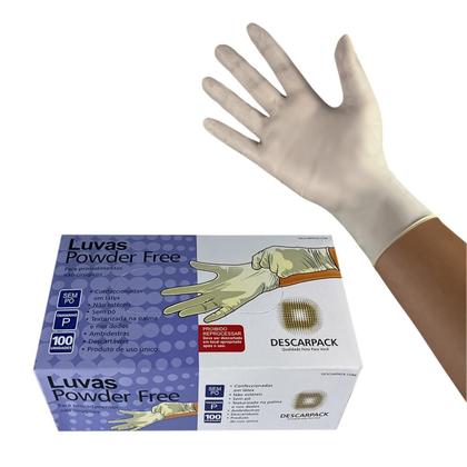Imagem de Luva Procedimento Não Cirúrgico Látex S/ Pó Descarpack 100Un