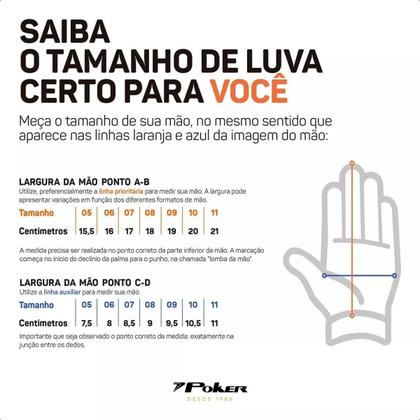 Imagem de Luva Profissional Poker Champion 9